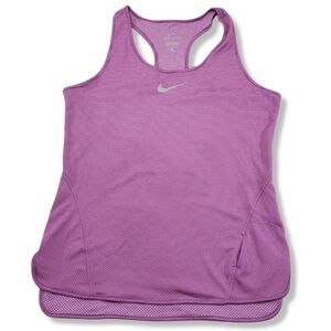 Nike Top Size Small Dri-Fit Racerback Running Activewear Workout Gym Athletic 
W